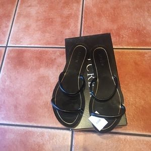 J Crew Leather Flats